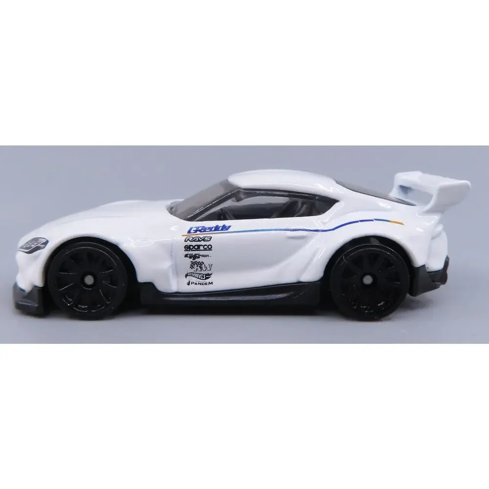 Hot Wheels TOYOTA GR Supra White HW Speed Graphics 5/10 JDM 1:64 Diecast Loose